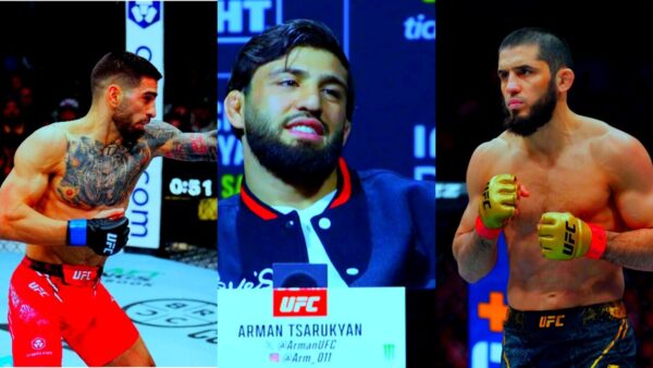 Short and crisp Ilia Topuria hard to take down for Islam Makhachev, per Arman Tsarukyan