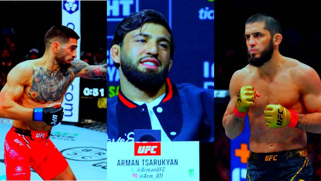 Islam Makhachev warned about Ilia Topuria being 5’7” ahead of potential super fight