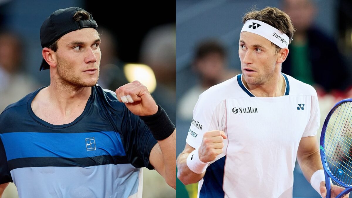 Jack Draper gets emotional about the sacrifices made by his mother after a 'special' win in the Madrid Open semifinal 4 Jack Draper Casper Ruud