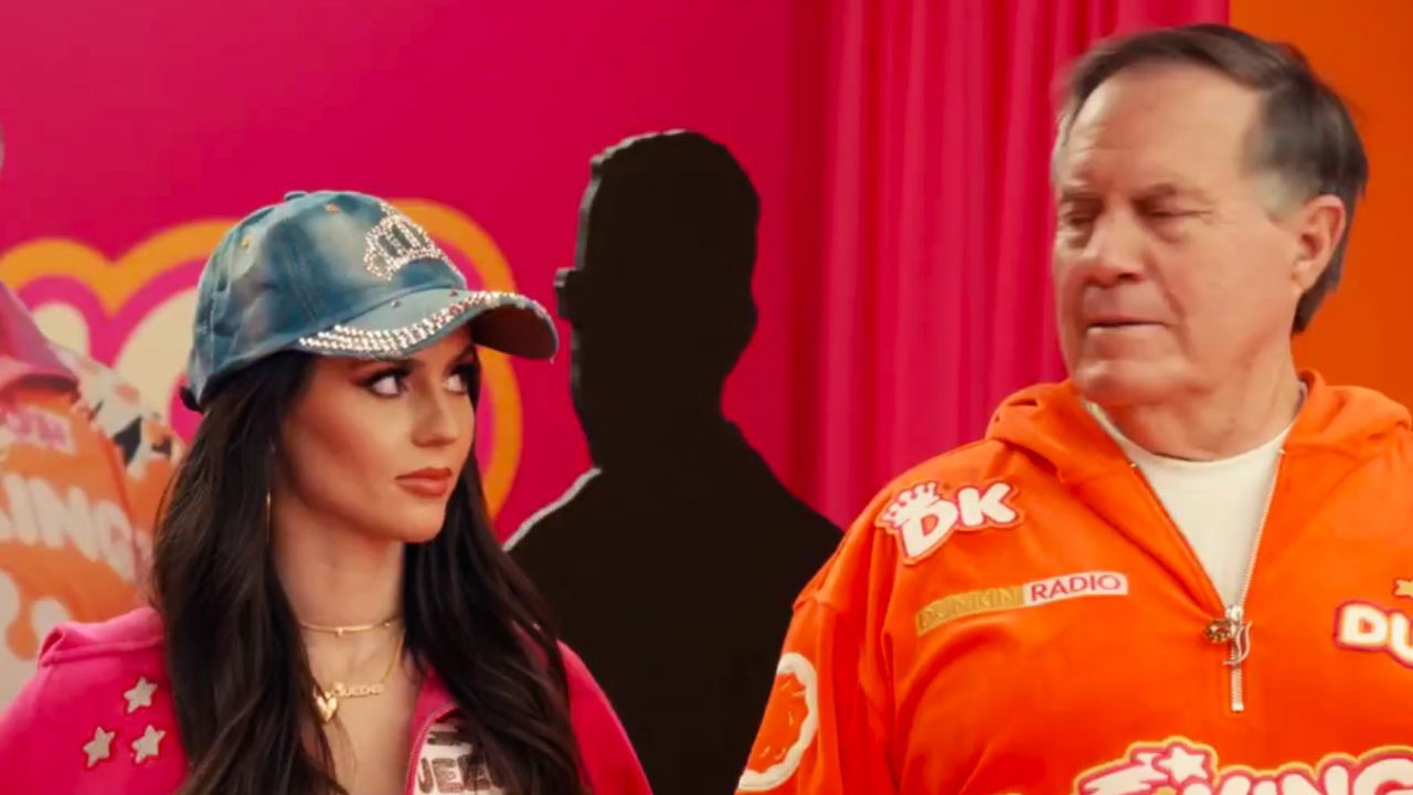 Jordon Hudson reportedly “forced her way” into Bill Belichick’s Super Bowl commercial