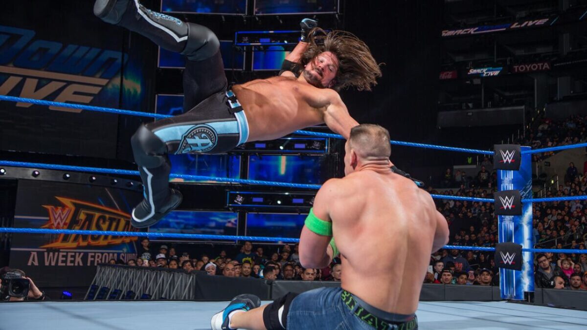 AJ Styles discloses how his X account got hacked after noticing controversial movement on his social media 4 AJ Styles and John Cena