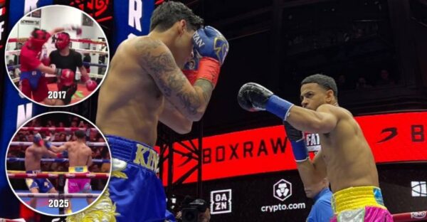Ryan Garcia and Rolly Romero's old sparring video