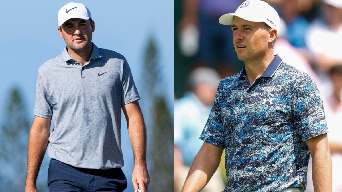 (Video) World No. 1 Scottie Scheffler left EMOTIONAL following CJ CUP Byron Nelson victory 4 Scottie Scheffler and Jordan Spieth