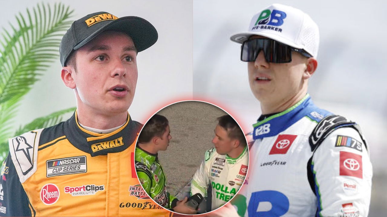 (Video) Christopher Bell confronts John Hunter Nemechek after Texas Cup race chaos