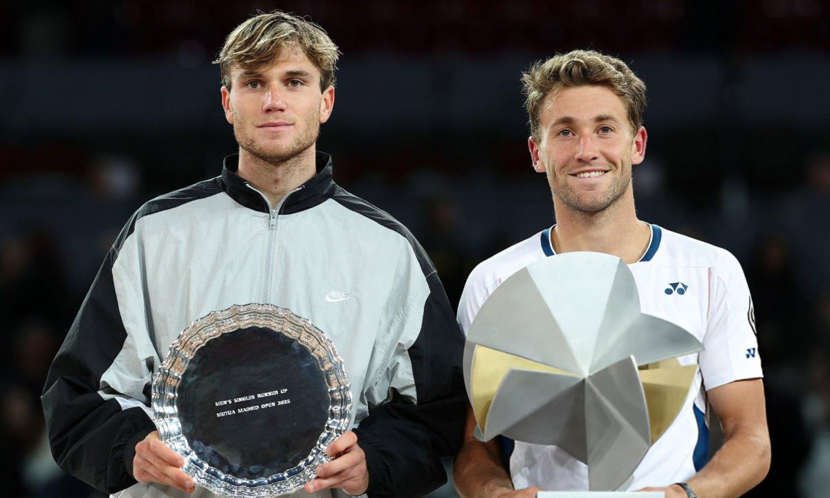 Casper Ruud reveals why ‘7’ is his lucky number after Madrid Open victory over Jack Draper
