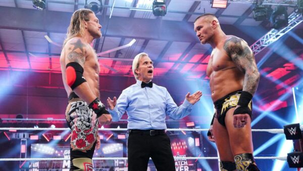 Adam Copeland and Randy Orton
