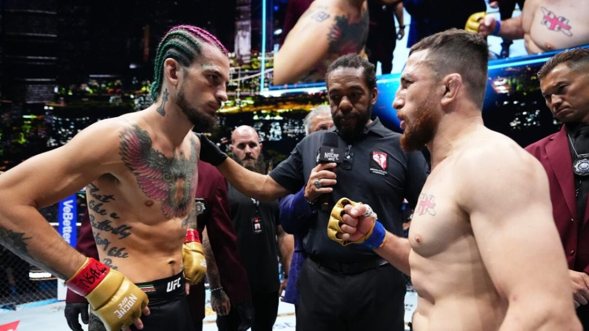 "Dude is nuts" - Fans fear for UFC Champ Merab Dvalishvili's life after wild pull-ups stunt on cliff edge 5 Merab Dvalishvili vs Sean O'Malley at UFC 306