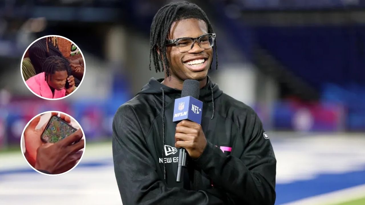 (Video) Travis Hunter was playing a popular video game seconds before the Jaguars drafted him