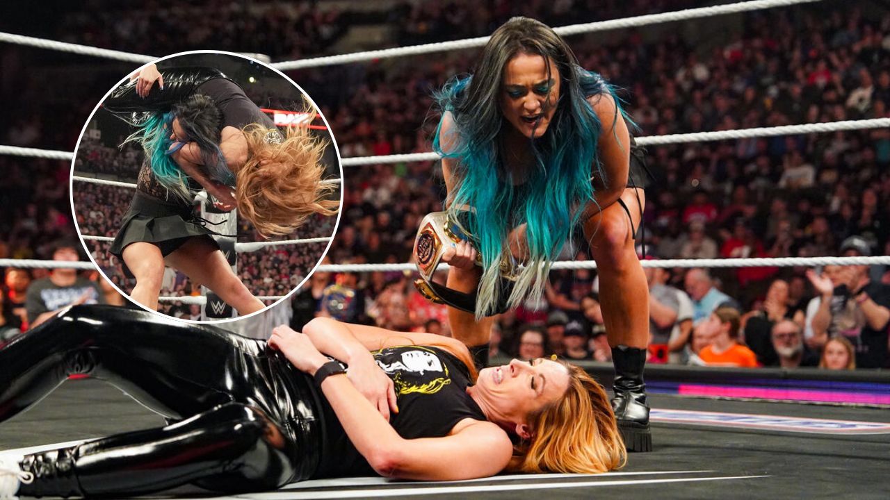(Video) Lyra Valkyria outsmarts Becky Lynch on Raw ahead of their Backlash showdown