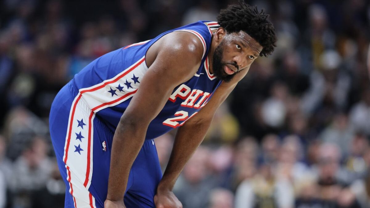 Bill Simmons chalks up idea where Lakers can help 76ers get rid of Joel Embiid 3 Joel Embiid was apparently on the trade market before the deadline