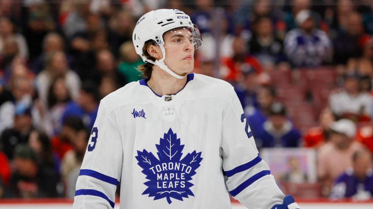 Ex-NHL star adds Matthew Knies to Maple Leafs ‘Core 4’ following HUGE game winning goal against Panthers