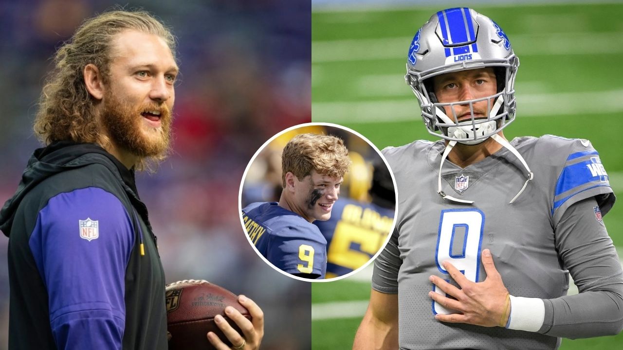 TJ Hockenson makes honest Matthew Stafford admission about JJ McCarthy