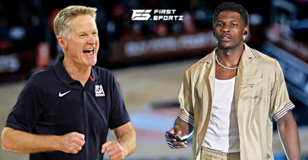 Steve Kerr, Anthony Edwards (Images via Instagram)