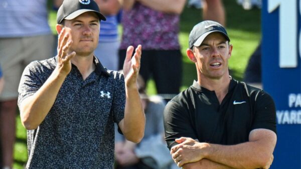 Jordan Spieth and Rory McIlroy