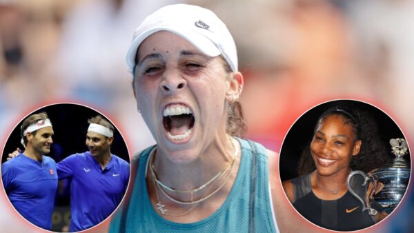 Roger Federer, Rafael Nadal, Madison Keys, Serena Williams