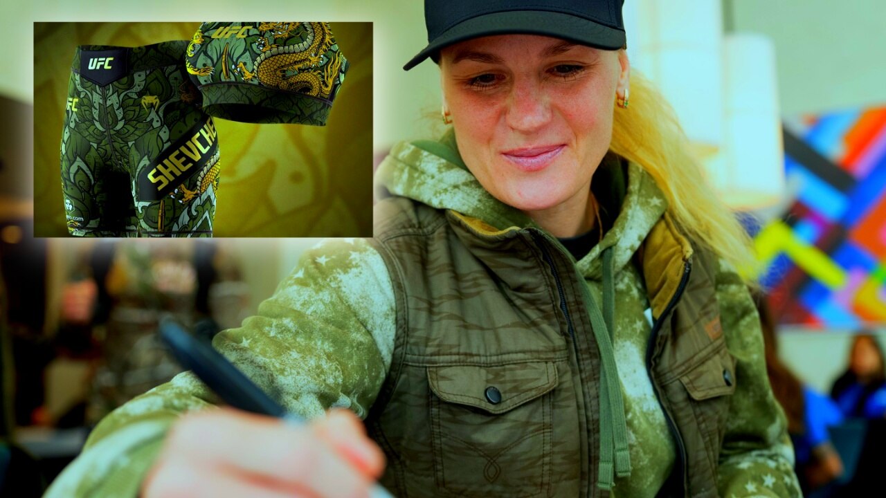 Valentina Shevchenko Explains ‘Tiger’ and ‘Dragon’ Designs in Best UFC Custom Gear Ahead PPV Title Fight