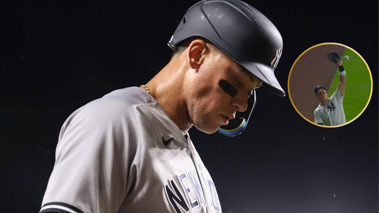 Aaron Judge dropping a catch against Padres ignites WILD reactions from fans: “Worst right fielder in New York”