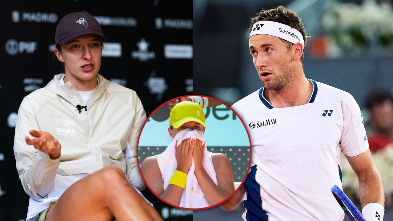 Iga Swiatek Lauds ‘Real Gentleman’ Casper Ruud for Lifting Her Spirits After Emotional Madrid Open Breakdown