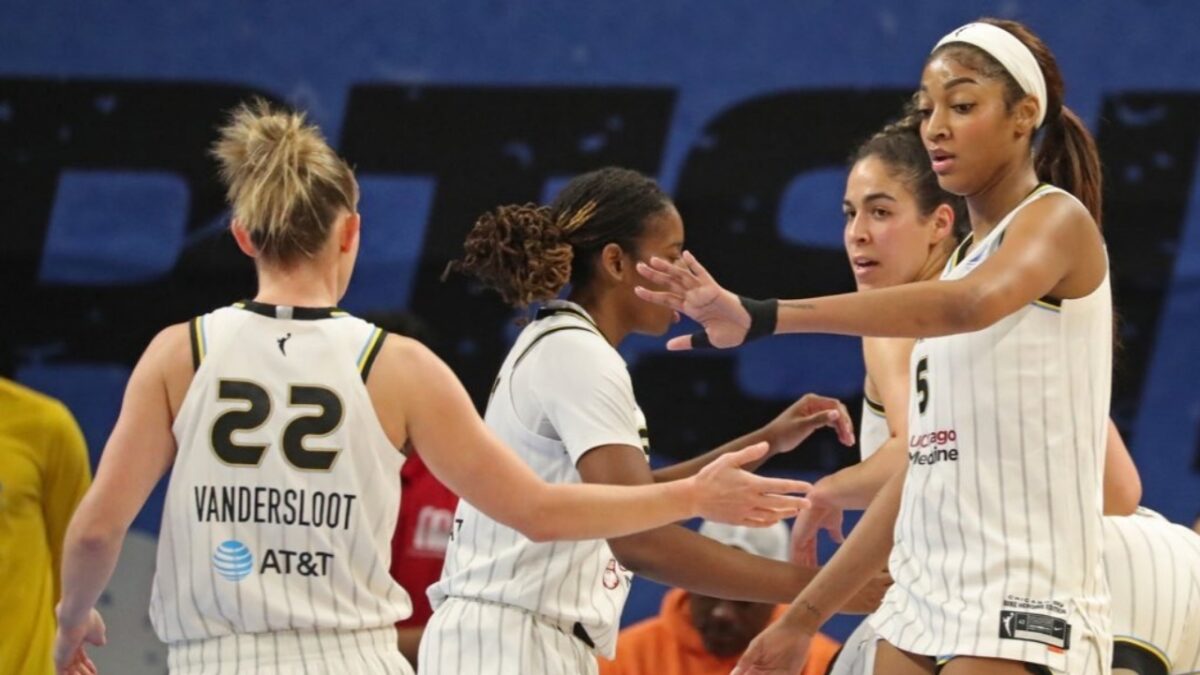 Angel Reese Keeps Up Promise After 'Slaying' Met Gala and WNBA Game 3 Angel Reese in the preseason game with her Chicago Sky