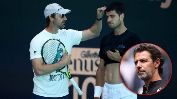Juan Carlos Ferrero, Carlos Alcaraz, Patrick Mouratoglou