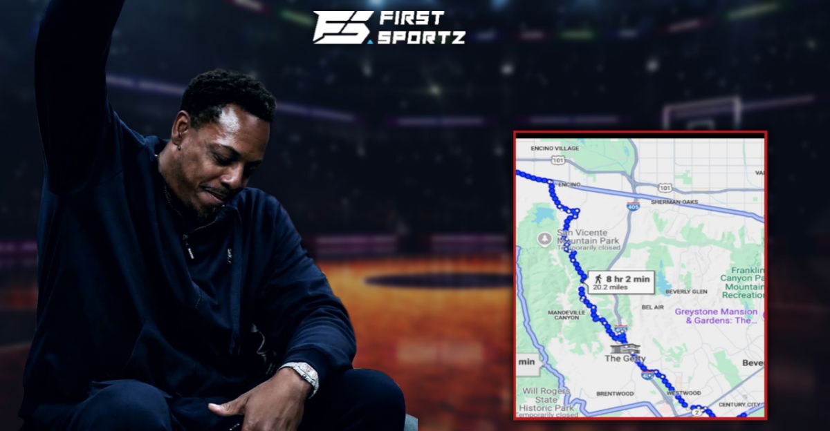 Paul Pierce Laments Remaining Distance on 20-Mile Hike to FS1 Office After Losing Bet
