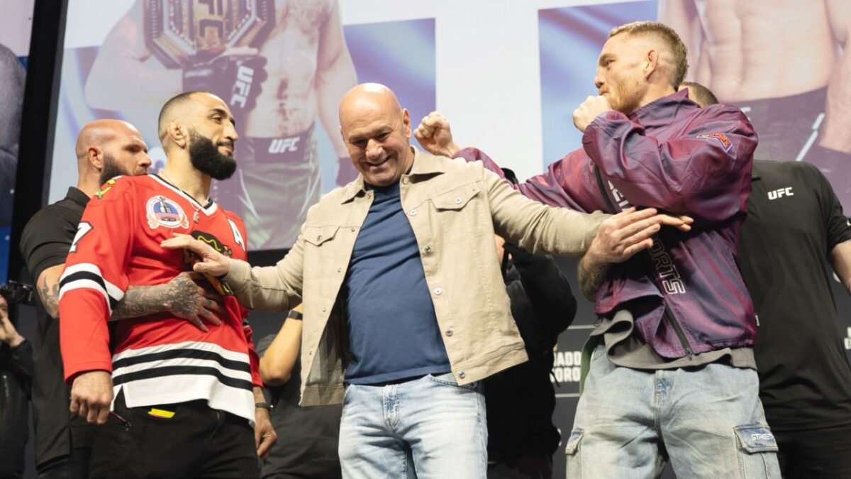 Ian Garry Fatherhood Questioned as Jack Della Maddalena Gives Brutal Response 3 Jack Della Maddalena vs. Belal Muhammad face to face