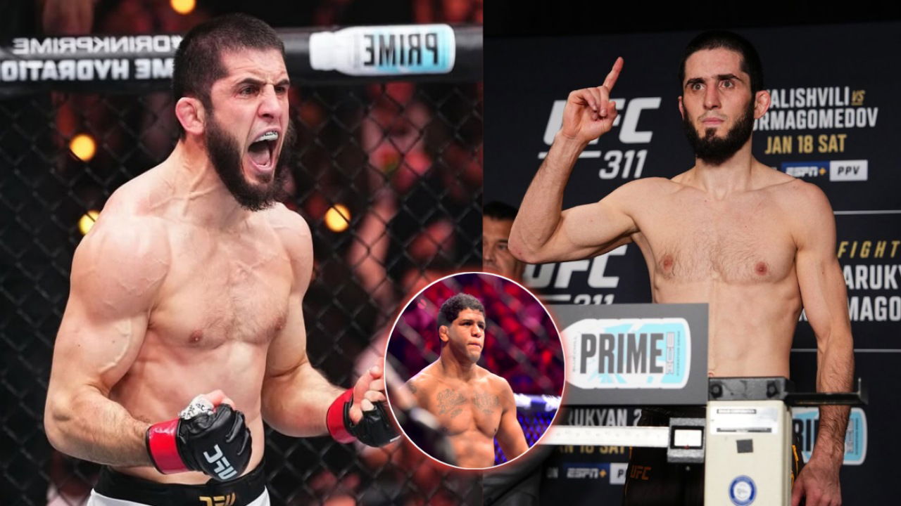 Islam Makhachev Looks ‘Terrible’ After Weight Cut but Gilbert Burns Suggests Move to Solve Problem