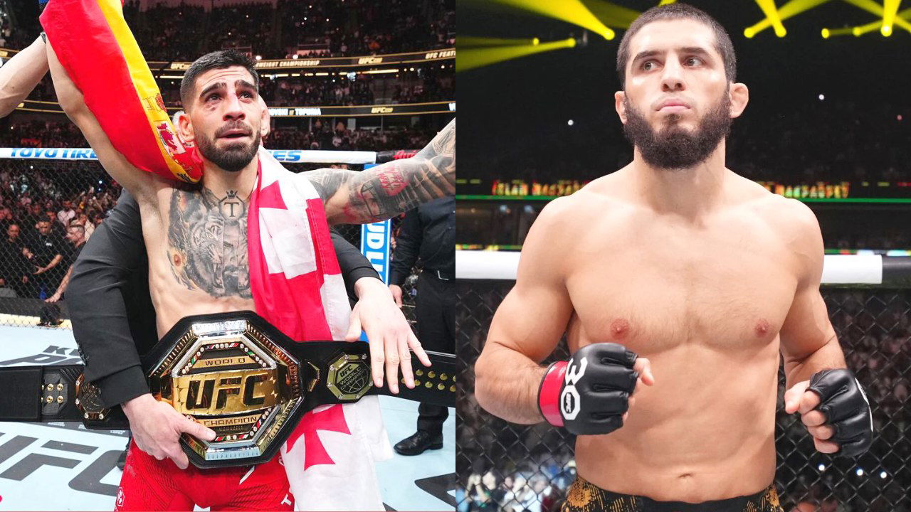 ‘Scared’ Islam Makhachev called out by Ilia Topuria as UFC 315 fight decides future of two divisions