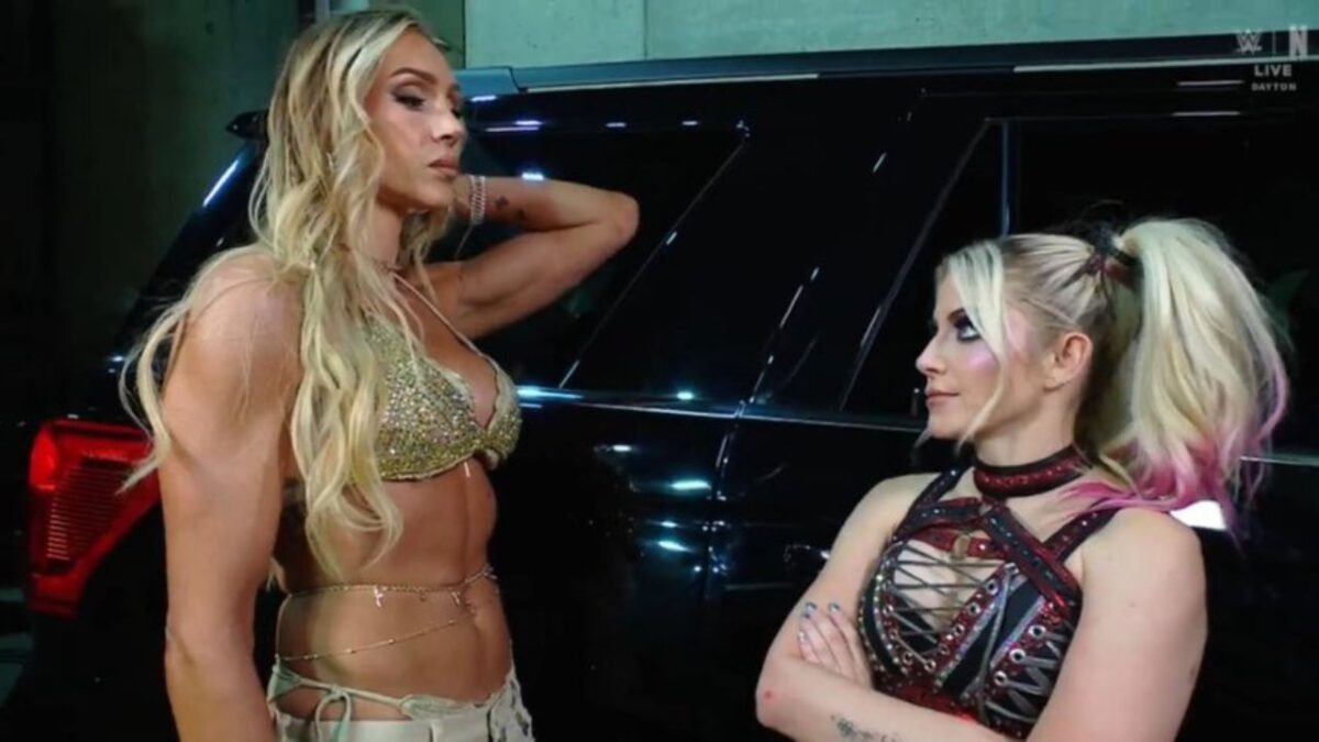 (Video) Charlotte Flair Walks Out After Being Booed by the WWE Universe Upon Her Return 3 Charlotte Flair and Alexa Bliss