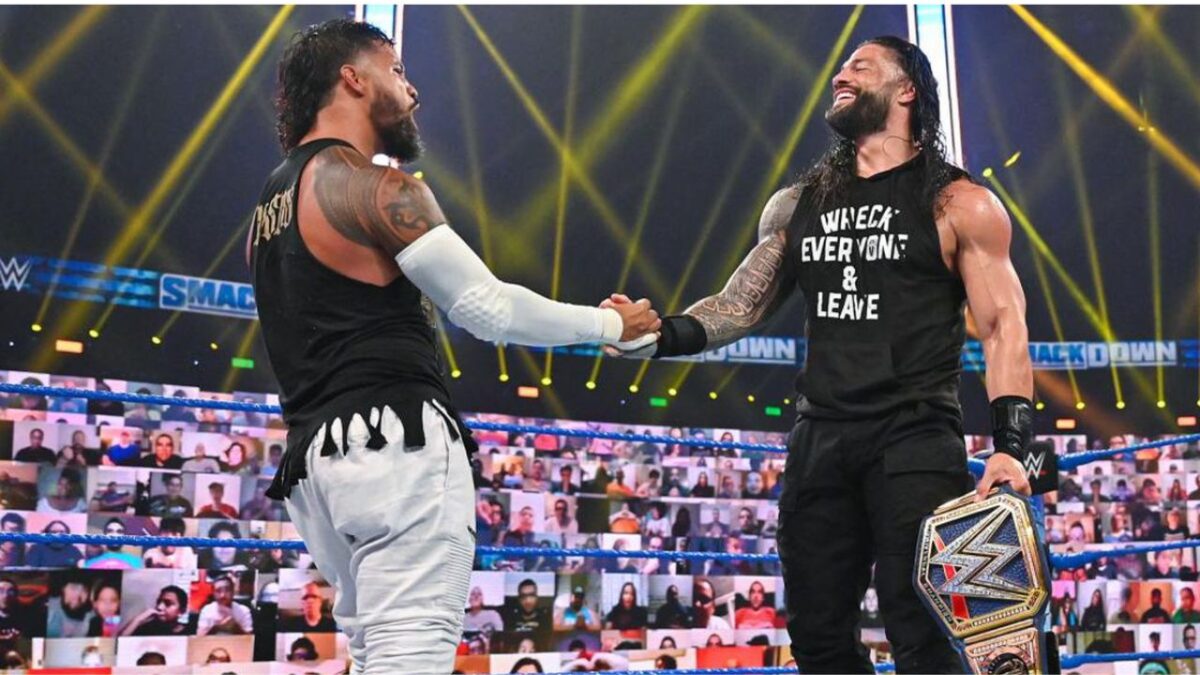 Jey Uso's Next World Title Defense After Raw Classic with Seth Rollins Set for Saturday Night's Main Event: Reports 4 Jey Uso and Roman Reigns
