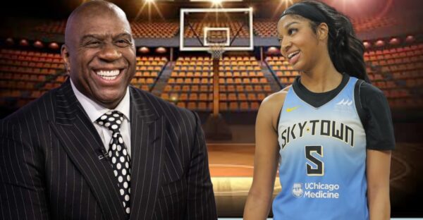 Angel Reese joins Magic Johnson to help Baltimore high schoolers