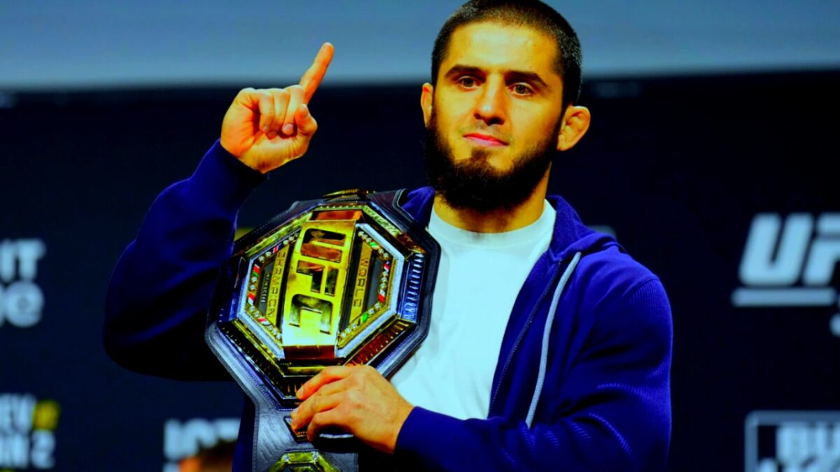 Ilia Topuria Taunts Islam Makhachev as Dagestani's Fate Depends on UFC 315 Outcome 3 Islam Makhachev on a hard pass to give up his first gold