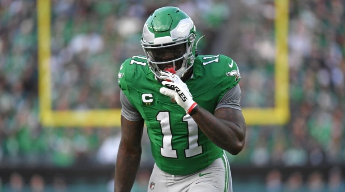 AJ Brown Wants to Be an Eagle for Life After Philly's Iconic Super Bowl Win 2 AJ Brown Wants to Be an Eagle for Life After Philly's Iconic Super Bowl Win