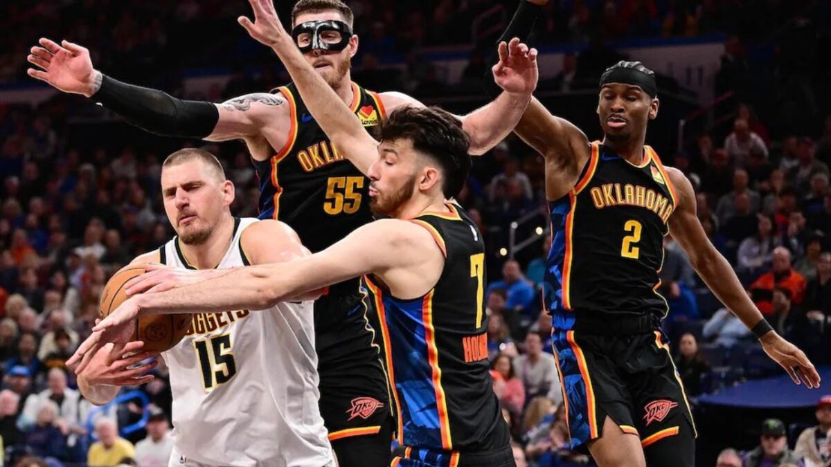 'Weary' Nikola Jokic is Costing Nuggets, Believes Charles Barkley 3 Twin Towers of the Thunder are frustrating Nikola Jokic