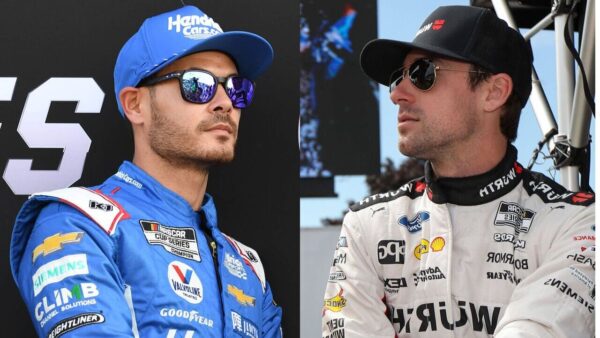 Kyle Larson and Ryan Blaney