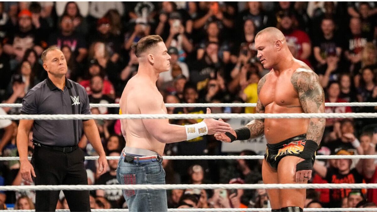 After Drew McIntyre's Gnarly Bump, Another Former World Champion Possibly Injured at WWE Backlash: Reports 3 John Cena and Randy Orton
