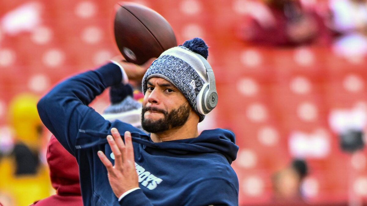 Cowboys Coach Reveals Major Update on Dak Prescott’s Hamstring Ahead of OTAs 1 Dak Prescott (Image via IMAGO)