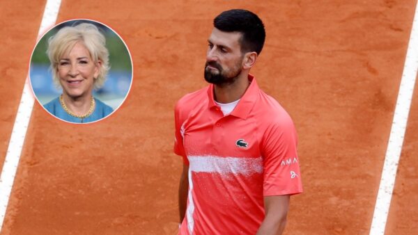 Chris Evert, Novak Djokovic