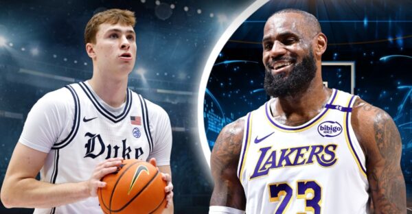 LeBron James and NBA fans cannot believe the Mavs landed Cooper Flagg pick