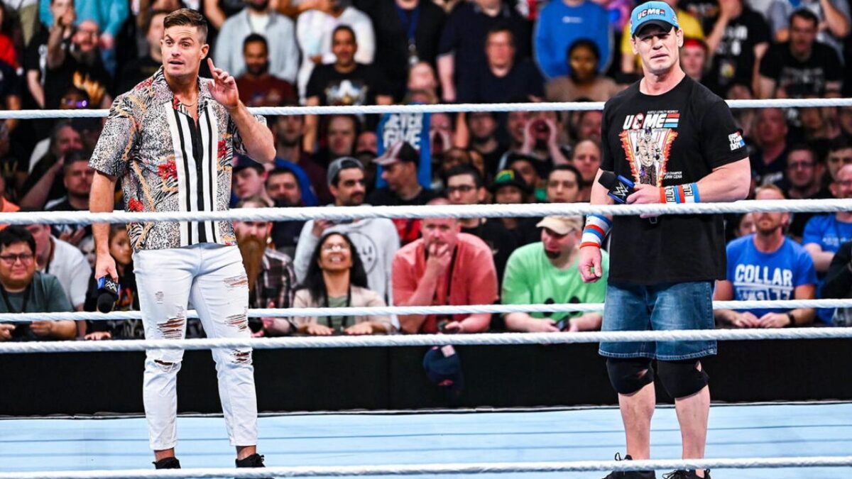 Grayson Waller Takes a Brutal Dig at Cathy Kelley on Raw Before Landing in Hot Water Against Former World Champion 3 Grayson Waller and John Cena