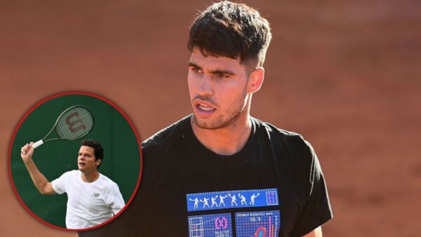 Milos Raonic, Carlos Alcaraz