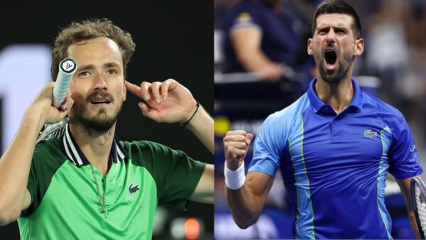 Daniil Medvedev, Novak Djokovic