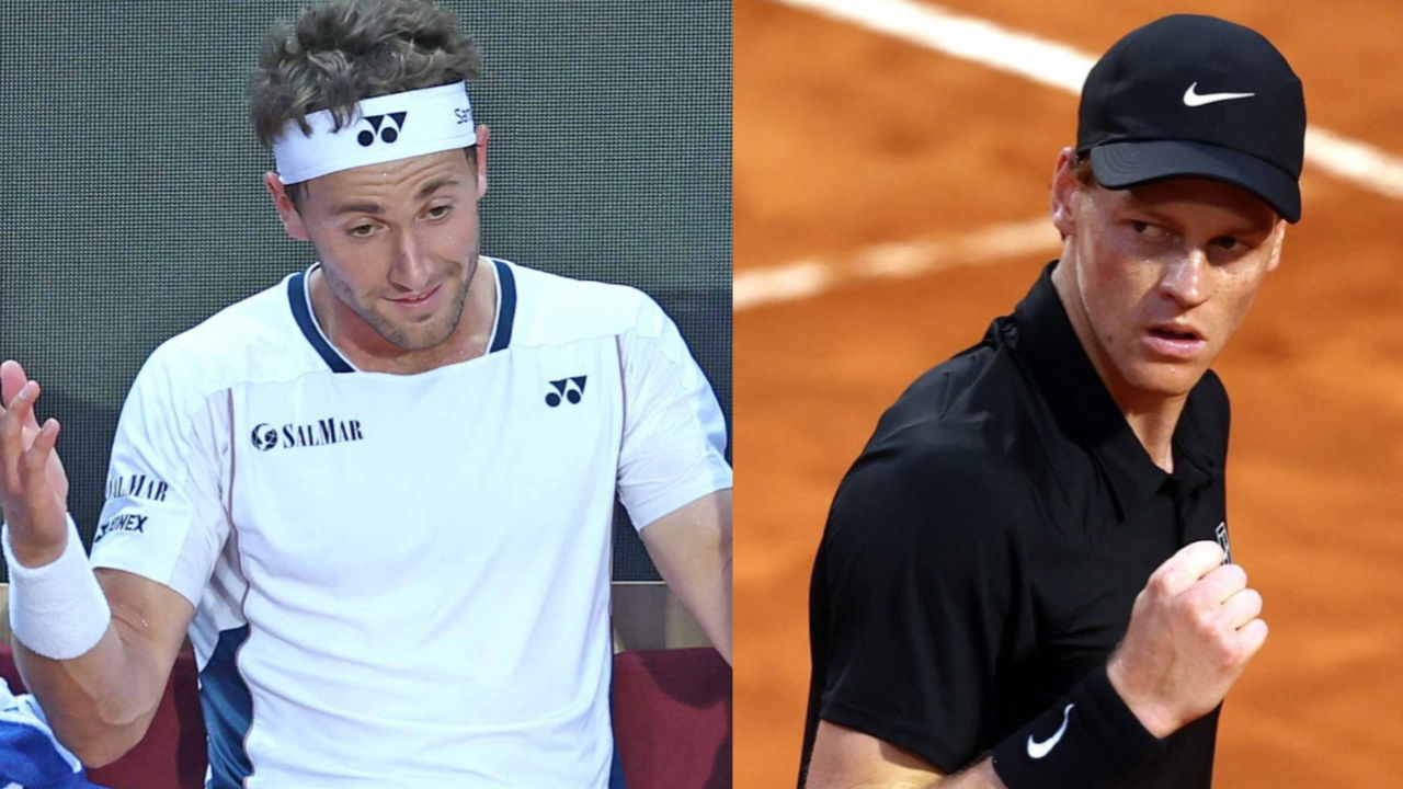 “Next-Level S**T,” Casper Ruud Bizarrely Claims He Had ‘Fun’ Despite Jannik Sinner’s Demolition Show in Rome