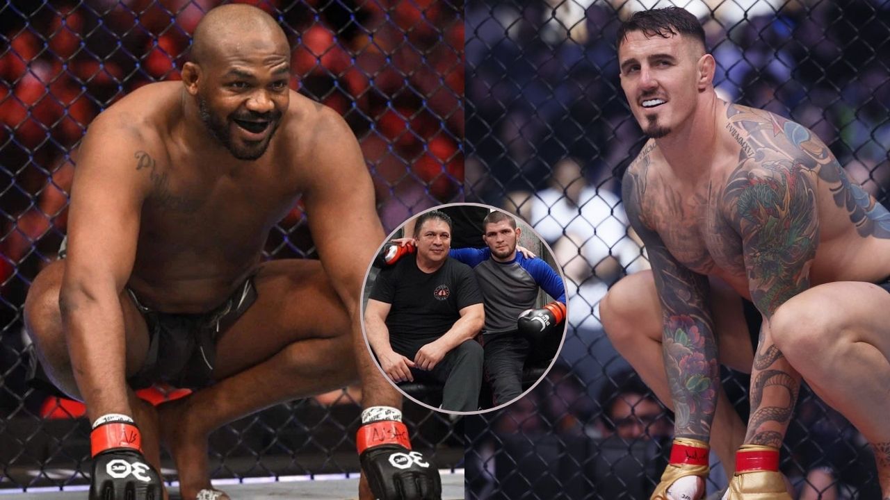 Team Khabib Head Coach Exposes Jon Jones’ Mentality Amidst Tom Aspinall Fight Delay