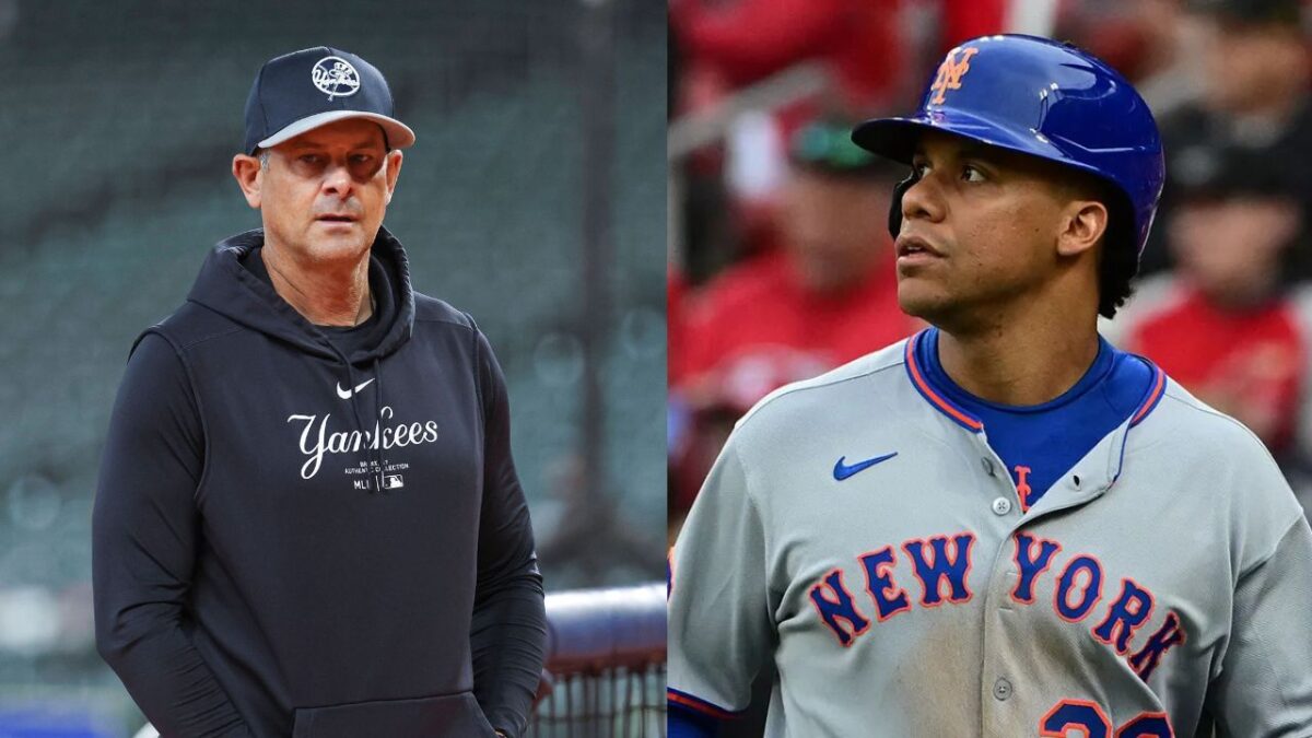 (Video) Juan Soto Gets Heavily BOOED by Yankees Fans in Return to Bronx 4 Aaron Boone and Juan Soto