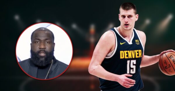 Kendrick Perkins and Nikola Jokic