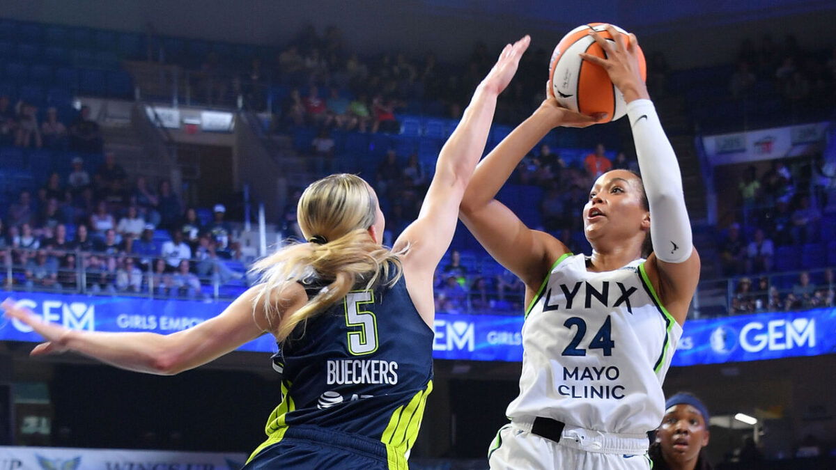 Michael Jordan's $7 Billion Brand Signs Unrivaled Founder and WNBA DPOY Napheesa Collier 3 Napheesa Collier dominated against Paige Bueckers' Wings