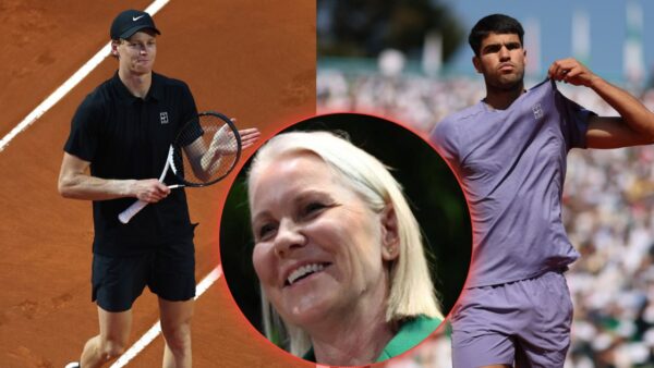 Jannik Sinner, Rennae Stubbs, Carlos Alcaraz