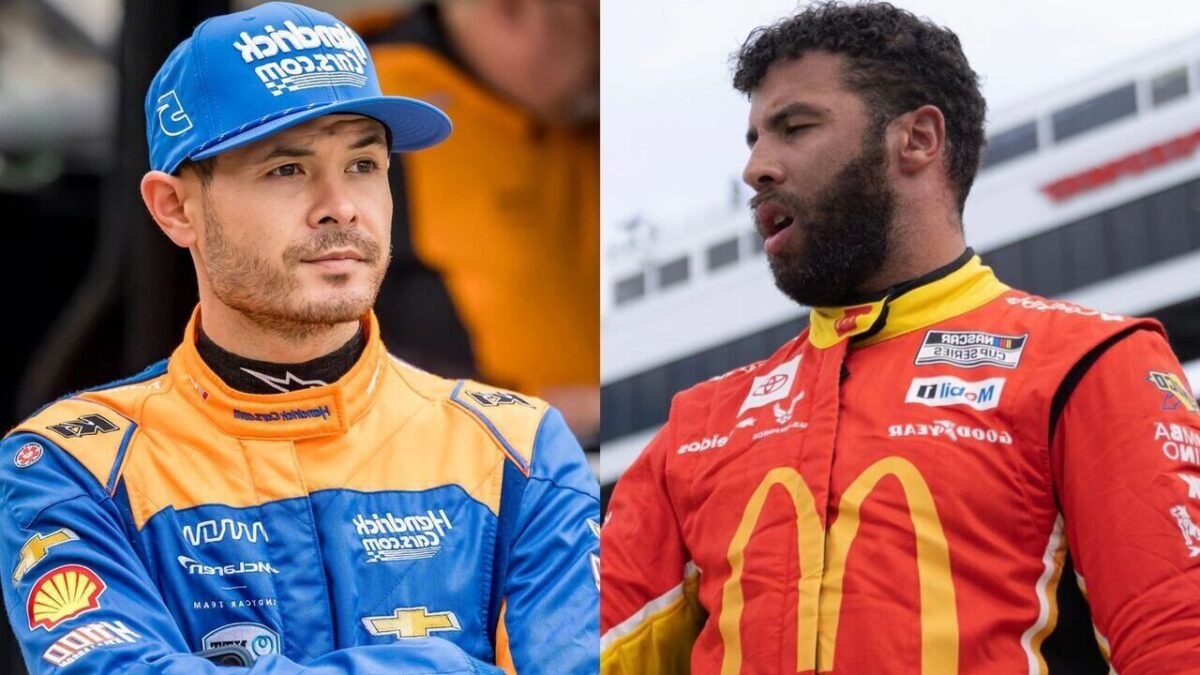 Bubba Wallace Explains the Message Ryan Blaney Sent with “Entertaining and Surprising” Carson Hocevar Fight 1 Kyle Larson and Bubba Wallace