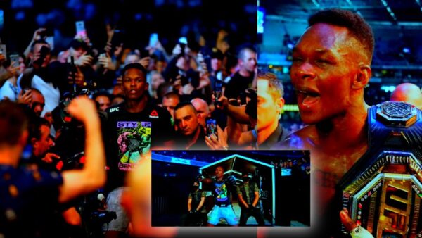 Israel Adesanya lets in on iconic UFC 243 walkout before Robert Whittaker showdown